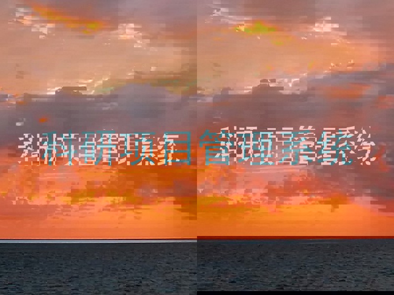 科研项目管理系统