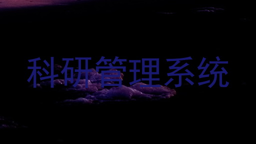 科研管理系统
