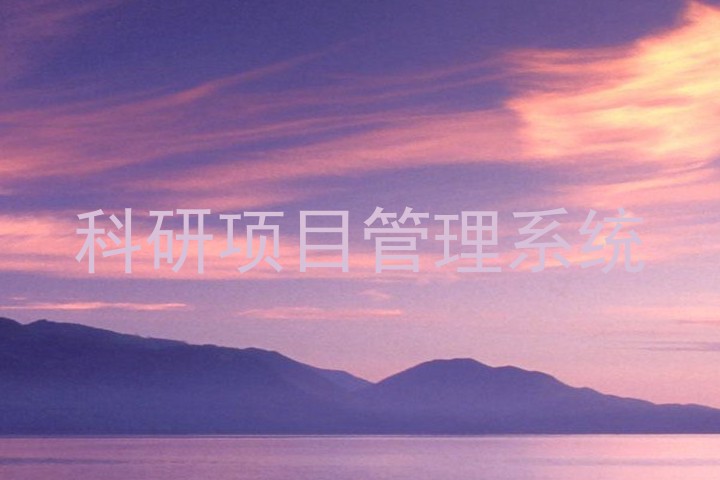 科研项目管理系统
