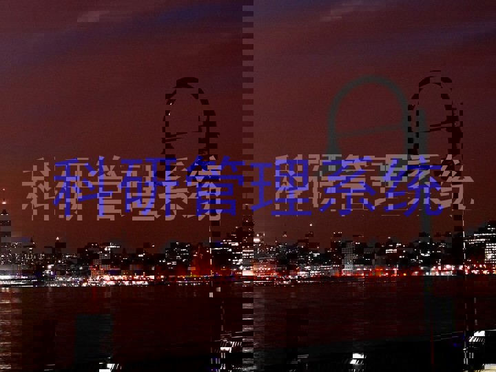 科研管理系统