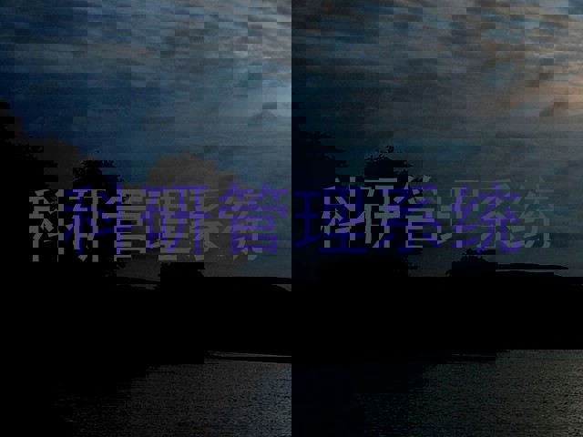 科研管理系统