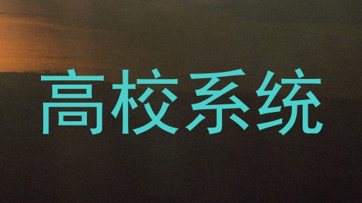 高校系统
