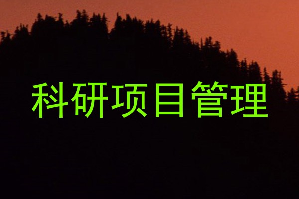 科研项目管理