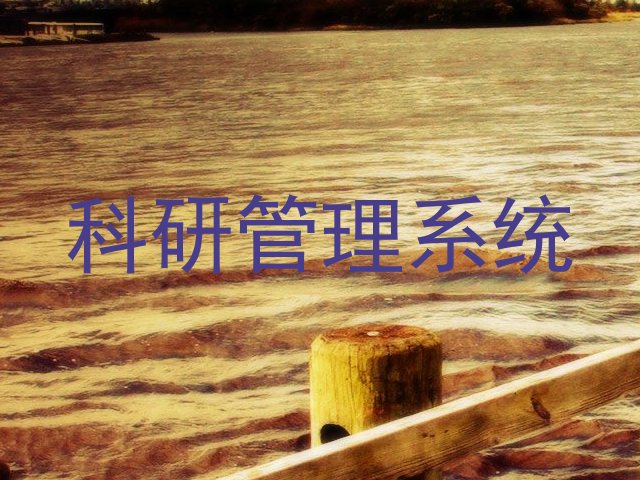 科研管理系统