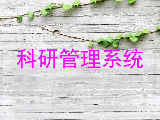 科研管理系统