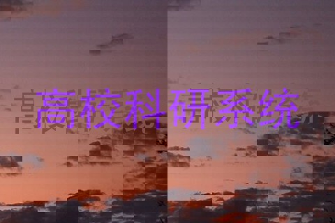 高校科研系统