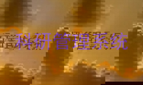 科研管理系统