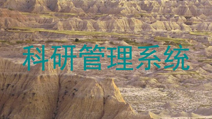 科研管理系统