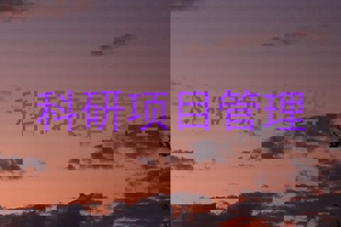 科研项目管理