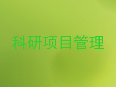 科研项目管理