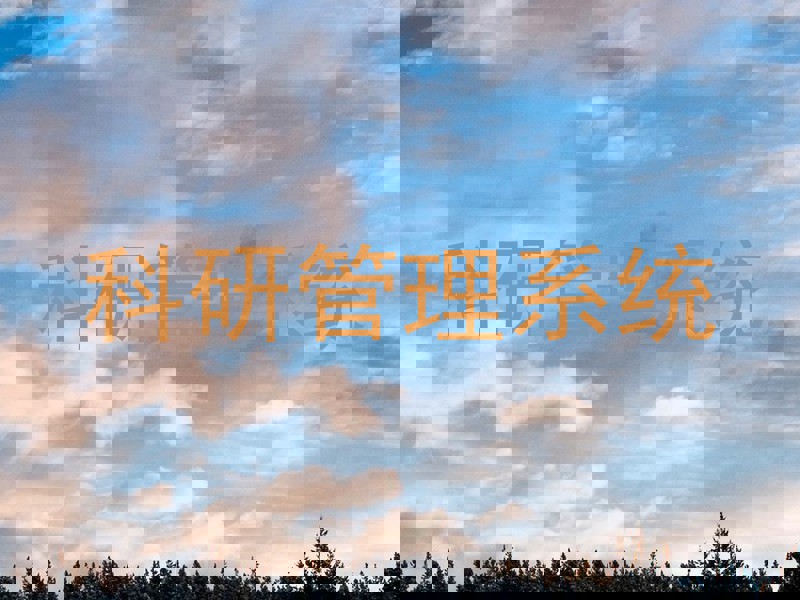 科研管理系统