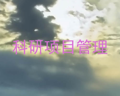 科研项目管理