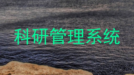 科研管理系统