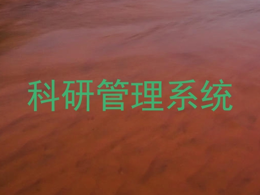 科研管理系统