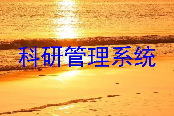科研管理系统