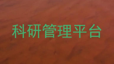 科研管理平台