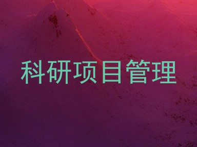 科研项目管理