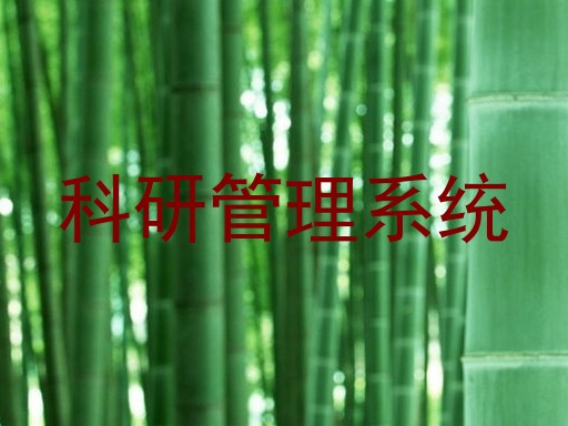 科研管理系统