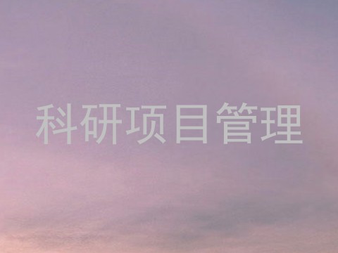 科研项目管理