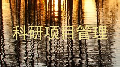 科研项目管理