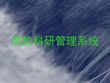 高校科研管理系统