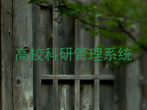 高校科研管理系统