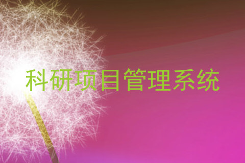 科研项目管理系统
