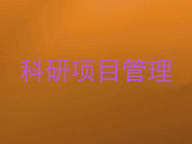 科研项目管理