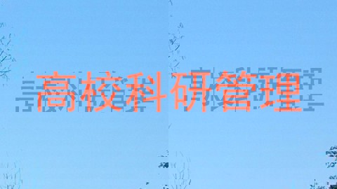 高校科研管理