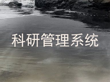 科研管理系统