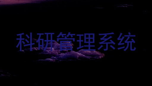 科研管理系统