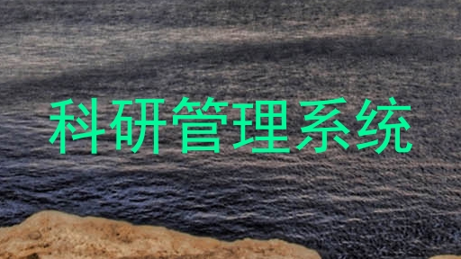 科研管理系统