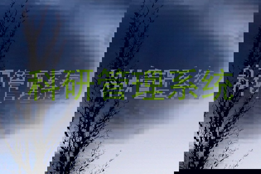 科研管理系统