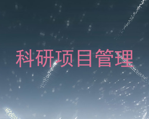 科研项目管理