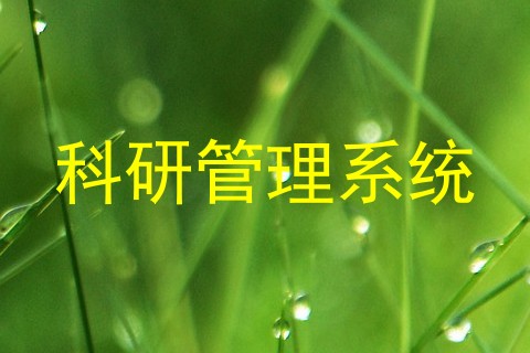 科研管理系统