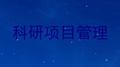 科研项目管理