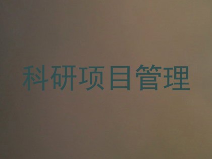 科研项目管理