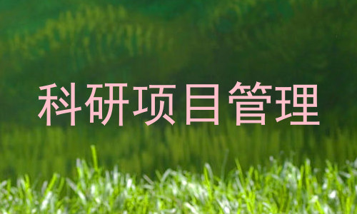 科研项目管理