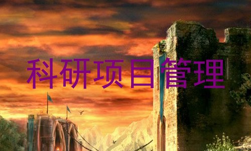 科研项目管理
