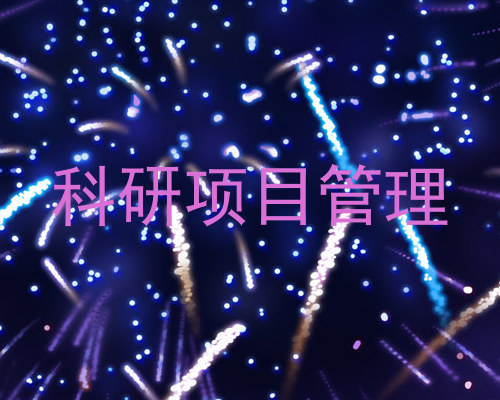 科研项目管理