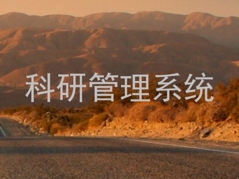 科研管理系统