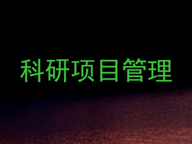 科研项目管理