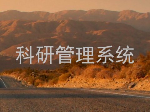 科研管理系统