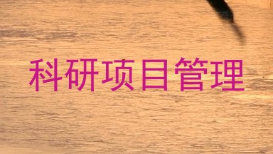 科研项目管理
