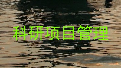 科研项目管理