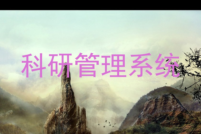 科研管理系统