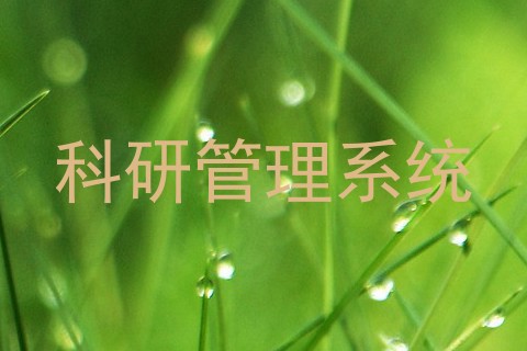 科研管理系统