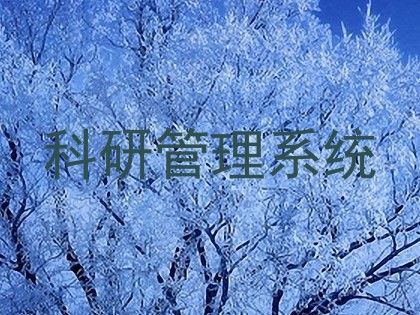 科研管理系统