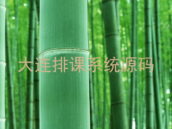 大连排课系统源码