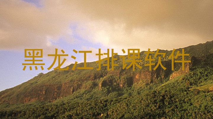 黑龙江排课软件